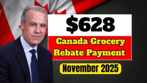 Grocery Rebate 2025 Canada: $628 Support Payment Coming in November